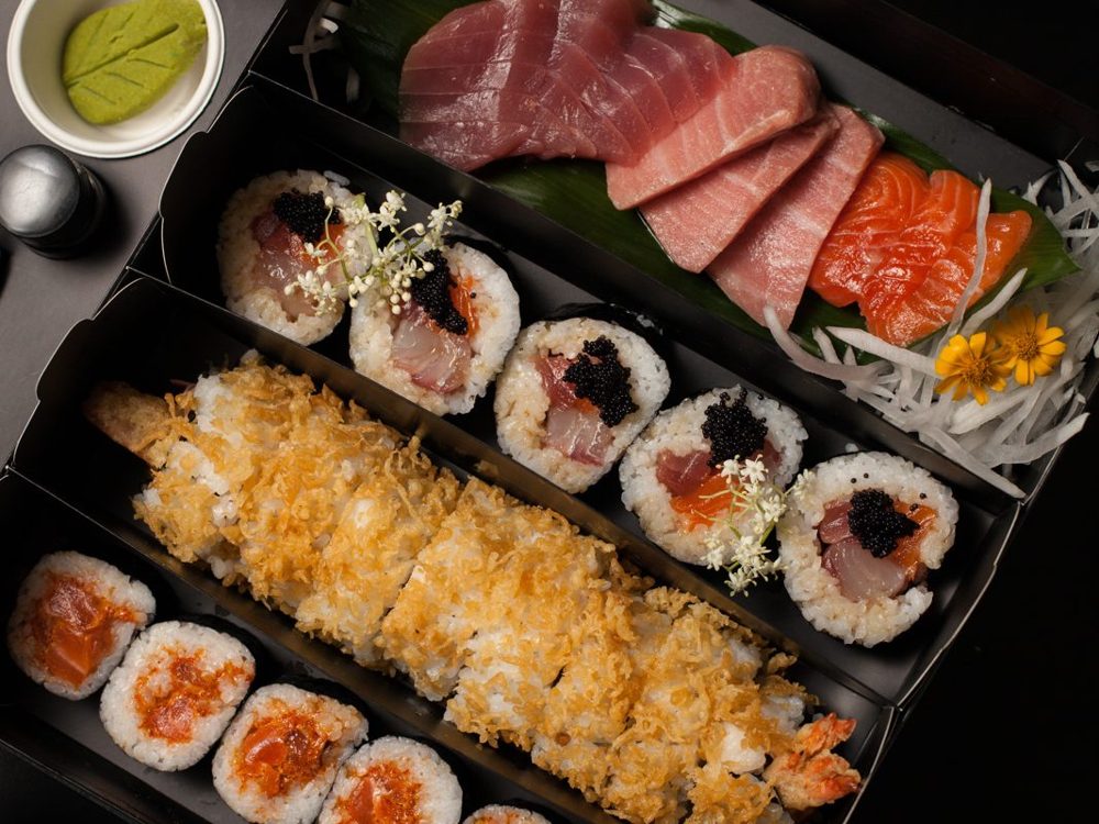 Set #4 Ocean Trio & Sashimi Box