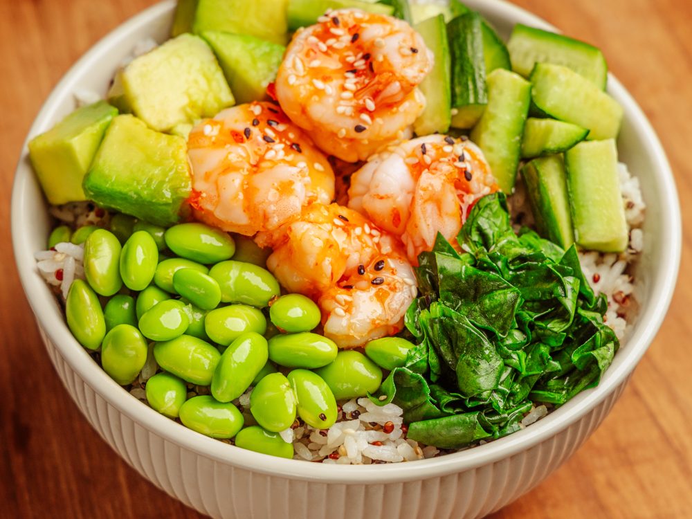 Super Healthy Shrimp Bowl