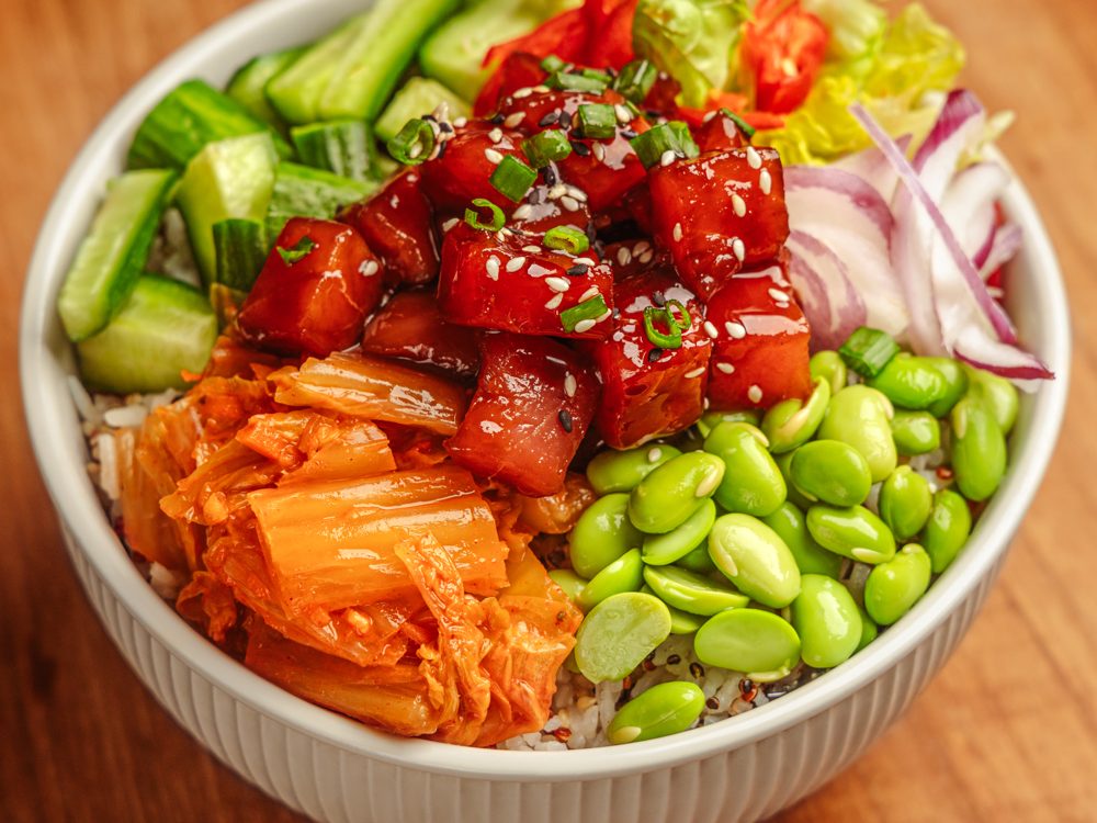 Teriyaki Tuna Bowl