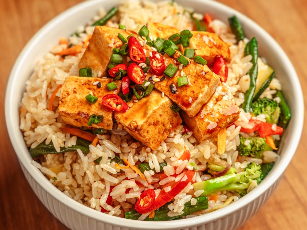 Vegan Tofu Fried Rice