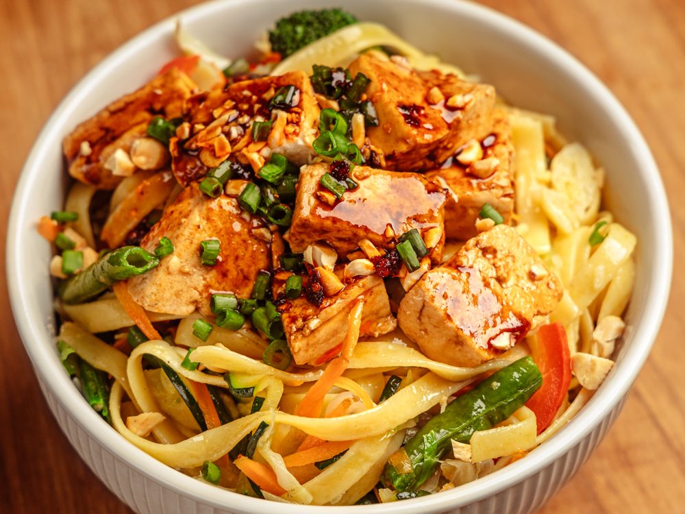 Vegan Tofu Wok