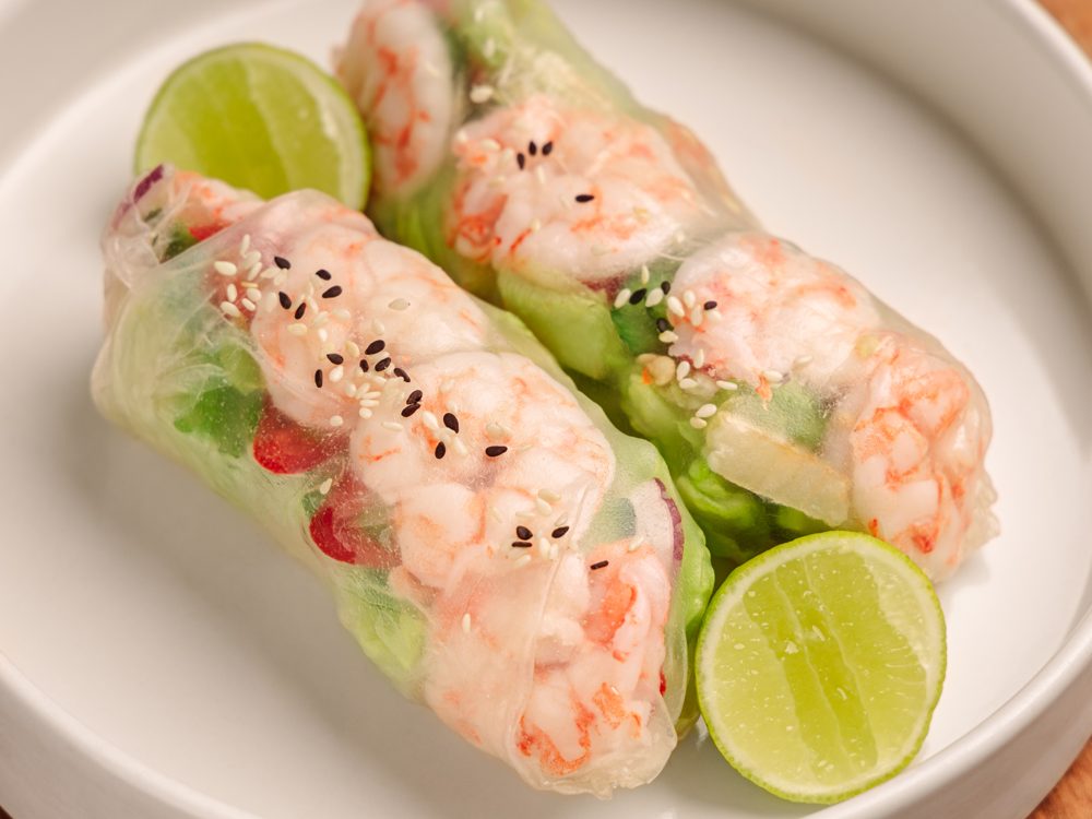 Vietnamese Shrimp Spring Rolls